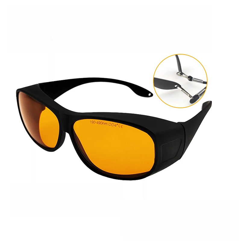 UV Protective Glasses for Oral Dentistry, Disinfection Lamp, Eye Protection, After Surgery, Blue Light, Laser Radiation