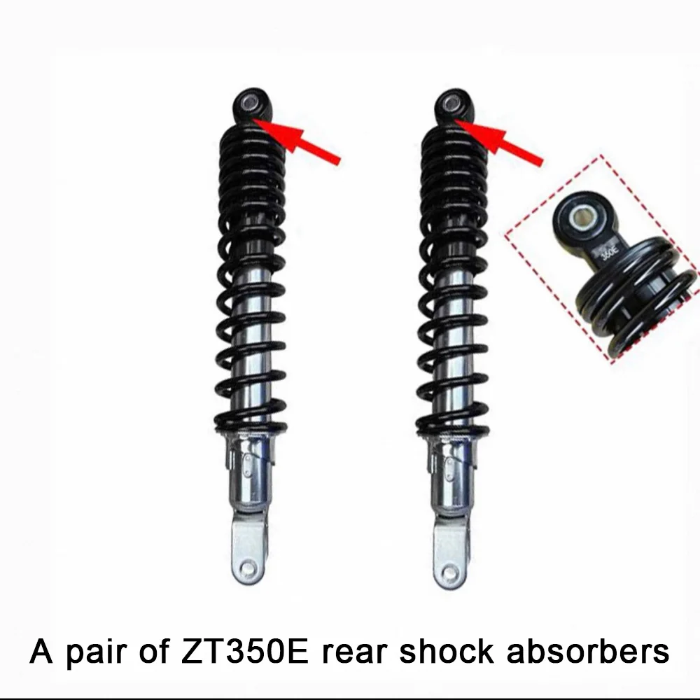 Zones 350d/e/m amortecedor traseiro original, acessórios de mola do garfo traseiro