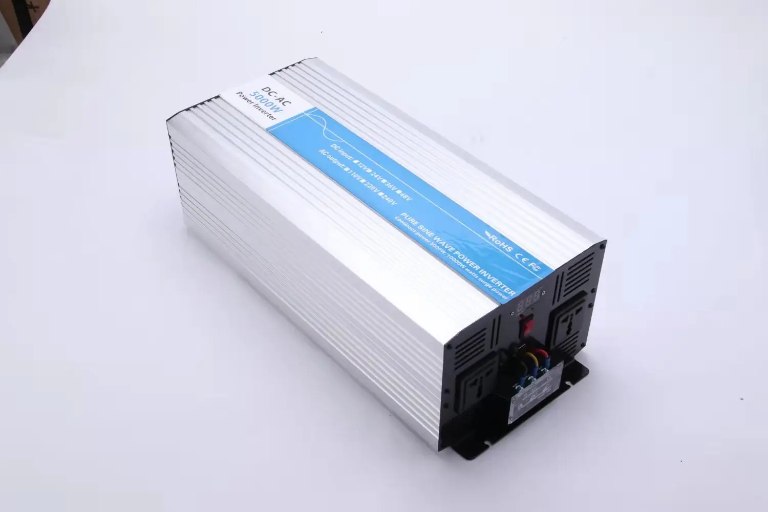 5000W DC to AC 12V 24V 48V Pure Sine Wave Solar Inverter MPPT Solar Charger and AC Battery Charger, Hybrid Solar Inverter