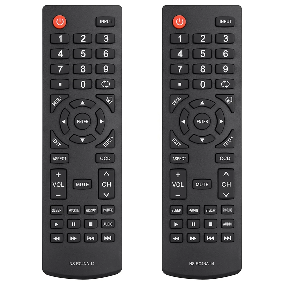 

Universal Replacement Remote Control for Insignia-Tv-Remote, Compatilbe for Insignia LED LCD TVs
