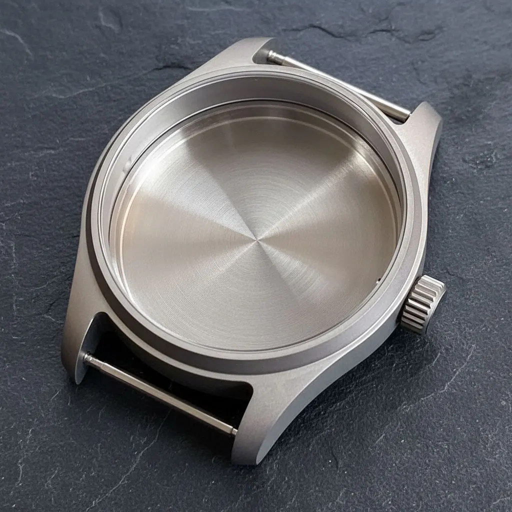 39mm Titanium Case Sapphire 20ATM Waterproof Vintage Dial Fit NH35 NH36 ETA2824 PT5000 Miyota8215 ST1612 Pilot Automatic Watch