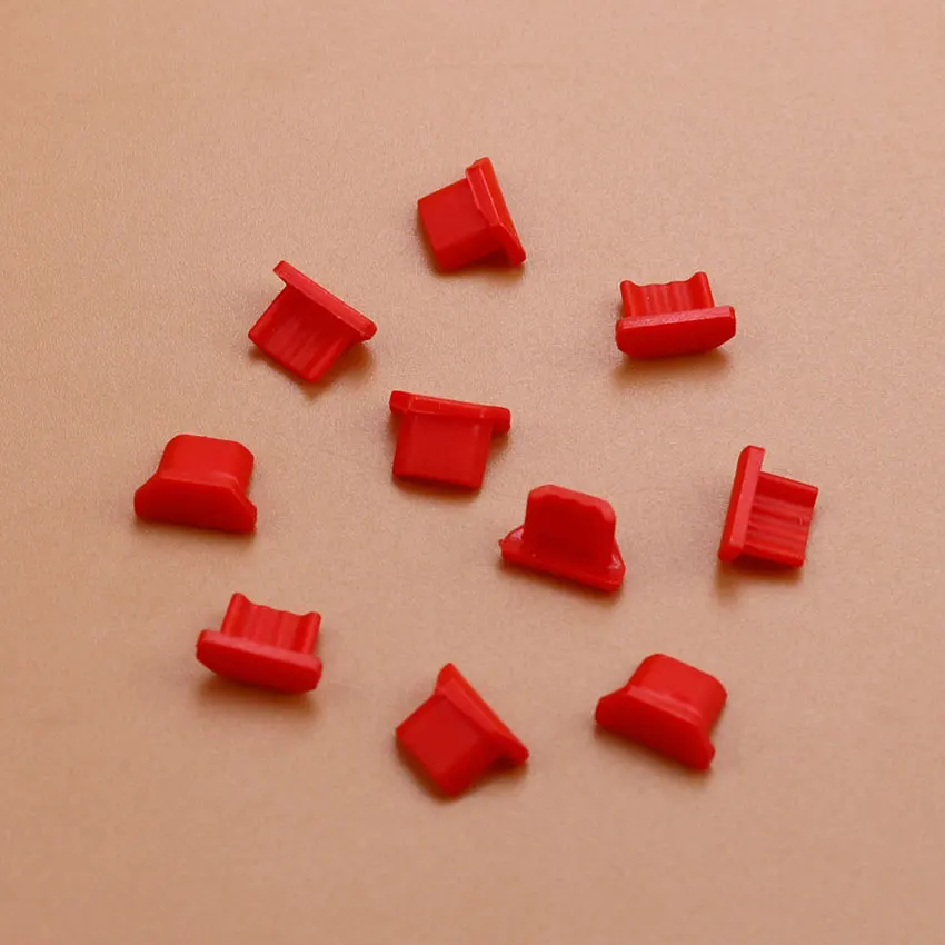 JCD-Tapones antipolvo de silicona Micro USB, puerto de carga Universal, cubierta protectora para Xiaomi, Samsung, 10 unidades