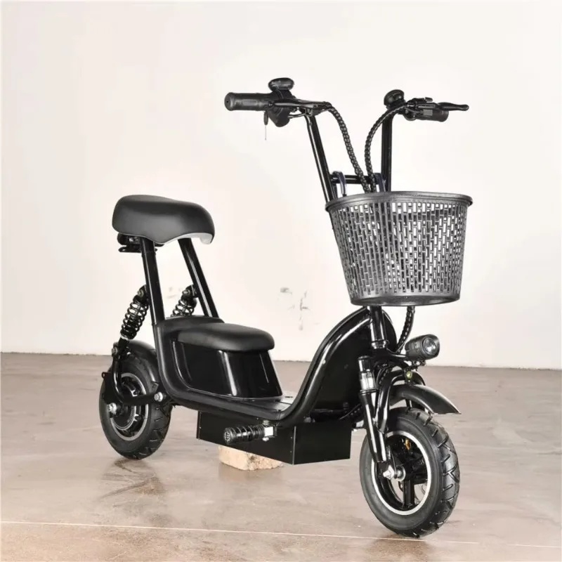 

2025 New Style Cheap Price 200 Watts 2 Wheel Adult Electric Scooter Step With Child Seats