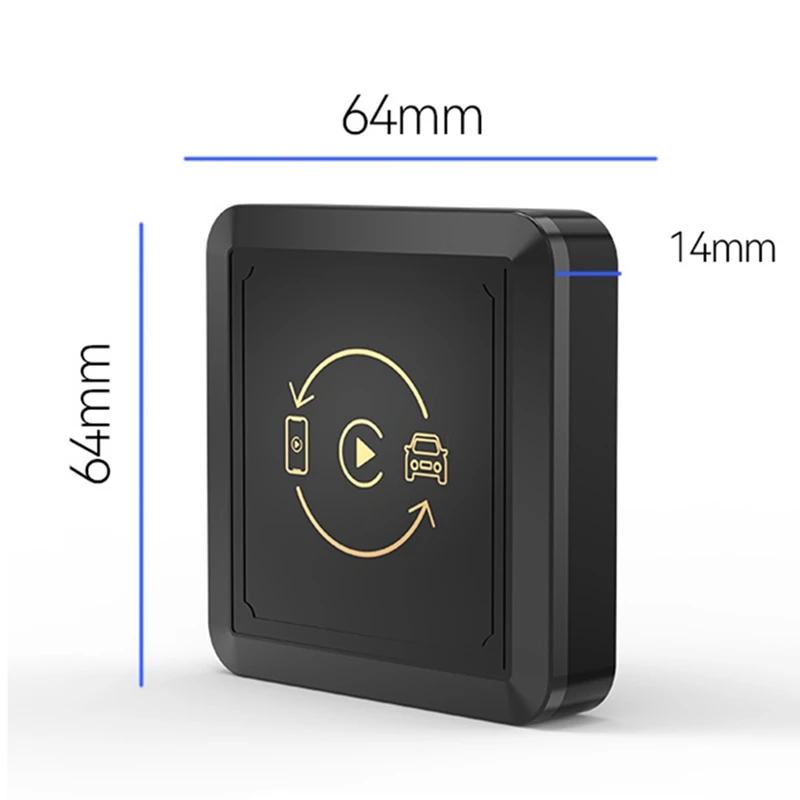 محول سيارة أندرويد لاسلكي ، 2 في 1 ، تحويل سلكي إلى صندوق لاسلكي للسيارات