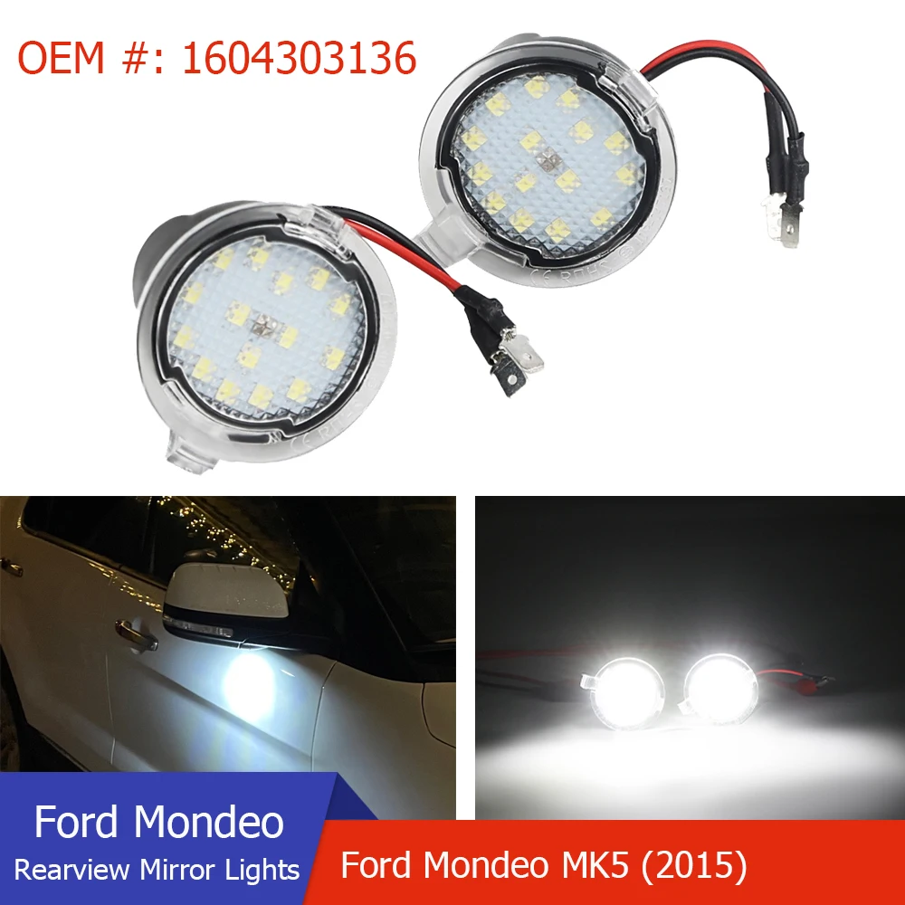 

Для автомобильных зеркал заднего вида Ford Edge Mondeo MK5 Fusion 2 Explorer Everest Mustang, боковые фонари для автомобиля
