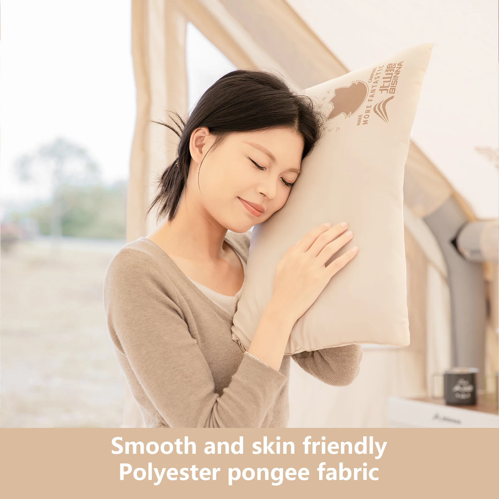 BISINNA หมอนแคมป์ปิ้งน้ำหนักเบ - Outdoor Furniture Pillows บทวิจารณ์และราคา