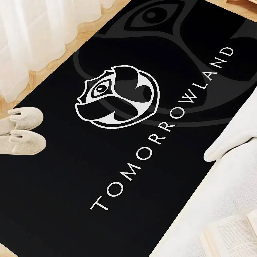 TOMORROWLAND Music Hallway Carpet Non-Slip Laundry Room Mat Laundry Decor Balcony Child Living Room Toilet Rug