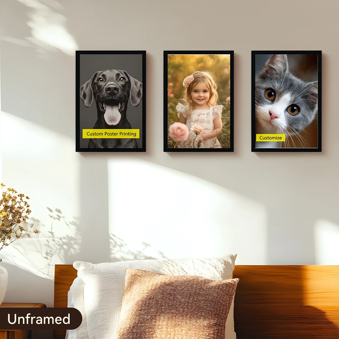 1 ชิ้นที่กําหนดเองโปสเตอร์ผ้าใบ, ภาพตกแต่งภาพวาด, ของขวัญส่วนบุคคลสําหรับตกแต่งผนัง, ของขวัญที่กําหนดเองเป็นผ้าใบ Wall Art