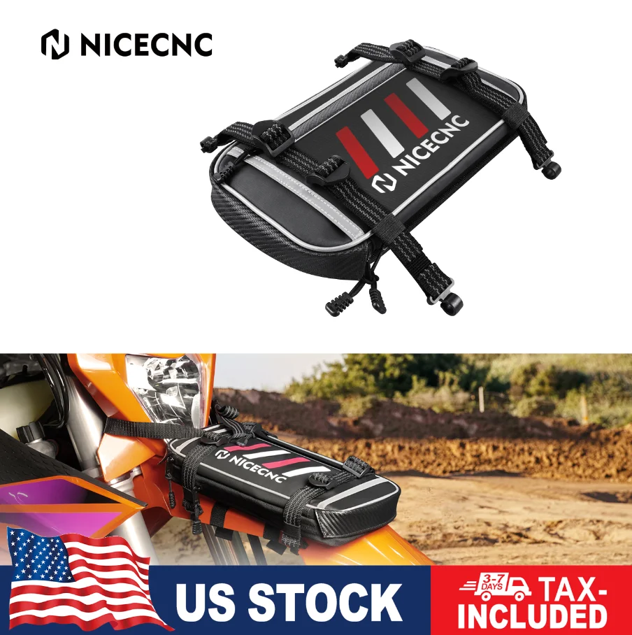 

Сумка на переднее крыло мотоцикла, сумка-органайзер для мотокросса, аксессуары для хранения инструментов для KTM 690 DUKE ENDURO 350 EXCF 450 SXF Beta 390