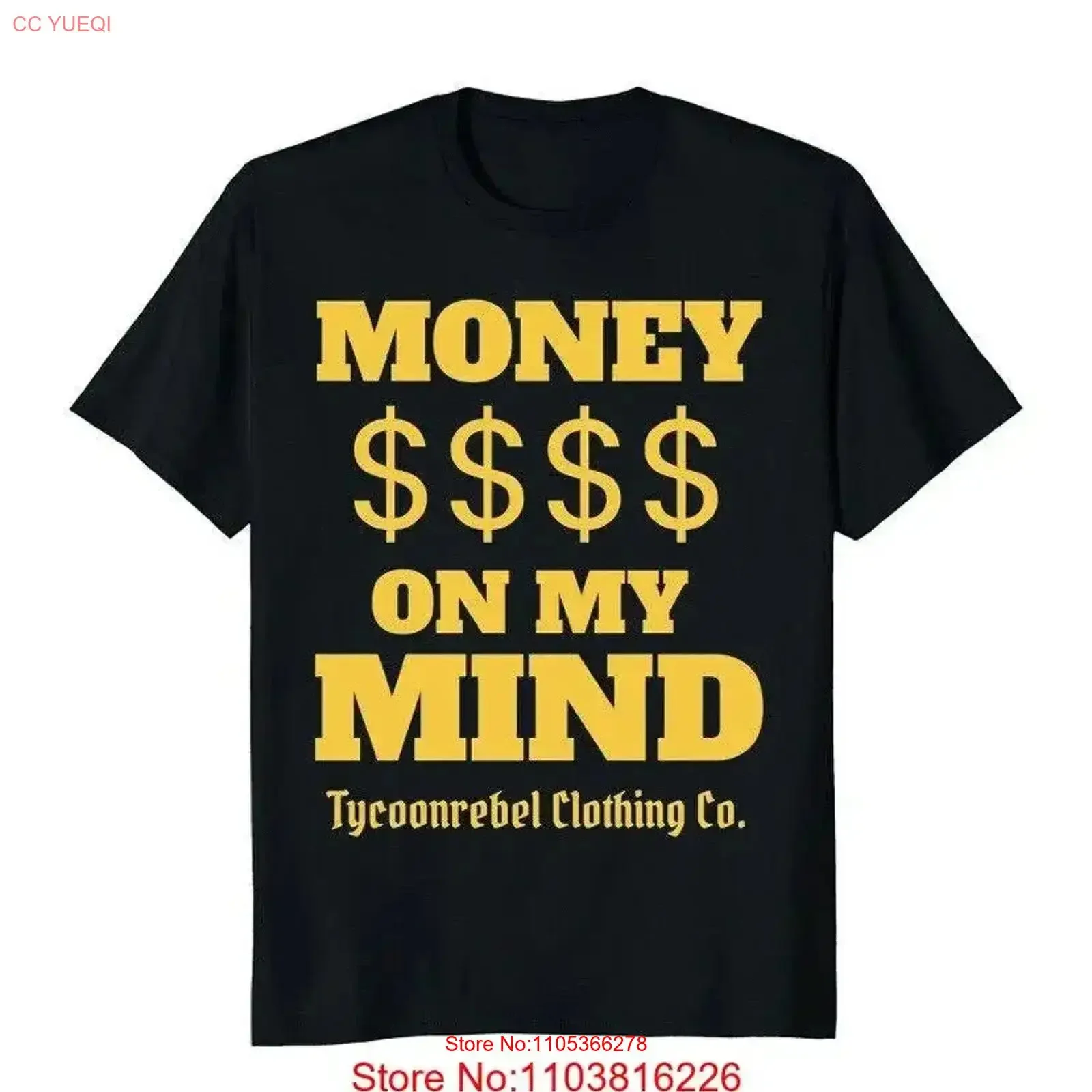 Camiseta NWT TYCOONREBEL CLOTHING CO 1979 MOGUL GOLD TYCOON MONEY MIND LOGO XXL vintage lavada para uso diario, elástica