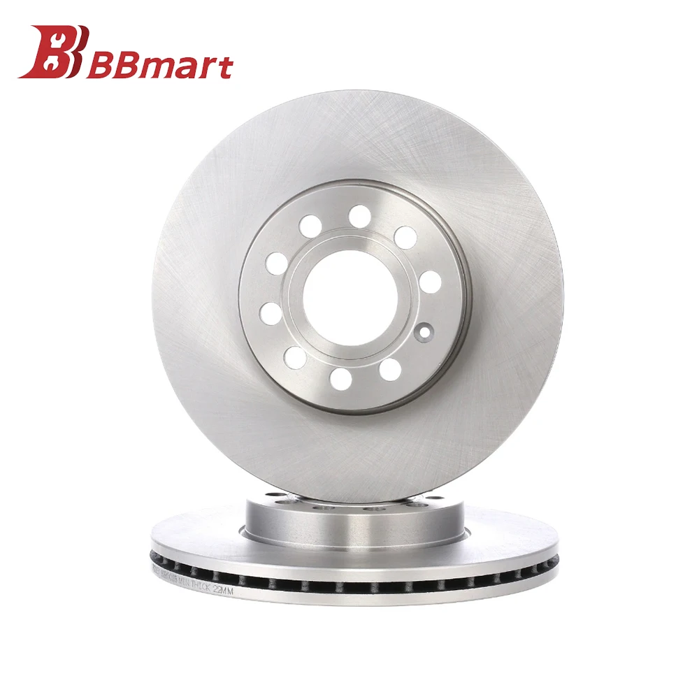 5Q0615301H BBmart Auto Parts 1 Pair Front Brake Discs For Skoda Karoq Octavia Superb Yeti Vw AudiCar Accessories