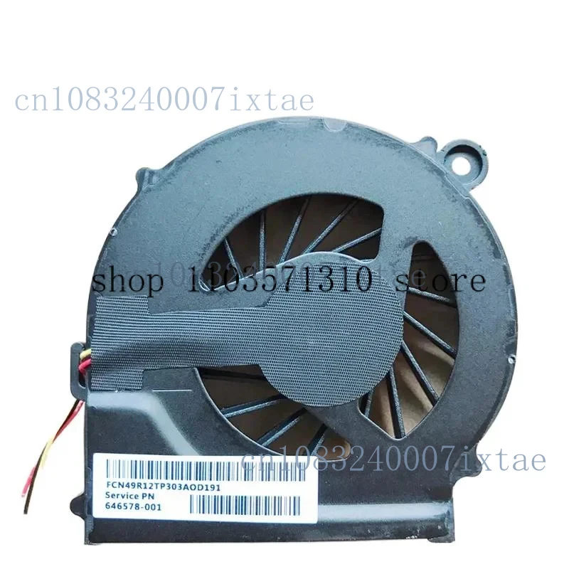Novo Cooler/Ventoinha de CPU para Notebook HP Pavilion G4-1000 G6-1000 G7-1000 - Acessório de Reposição para Computador