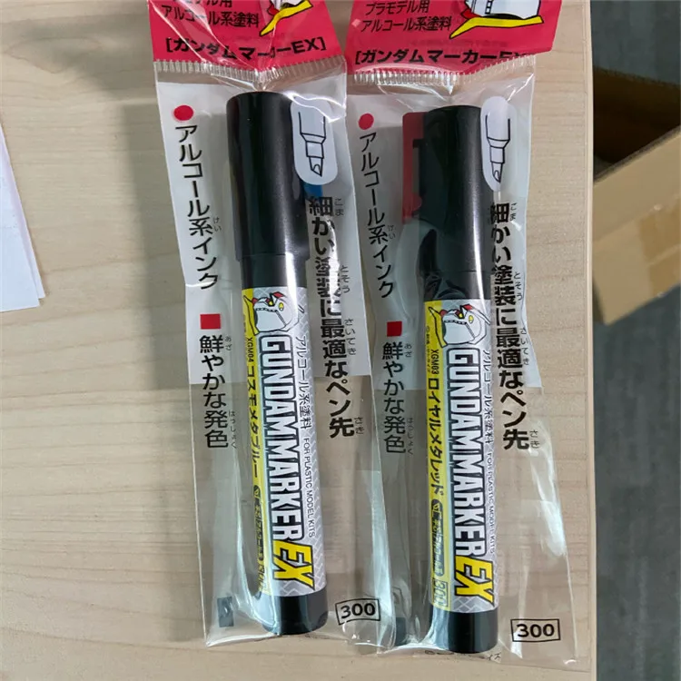 미스터하비 마커스 EX 메탈 컬러 모델 채색 오일 마커 유성 마커 XGM01-08 보색 페이딩 펜 채색 펜