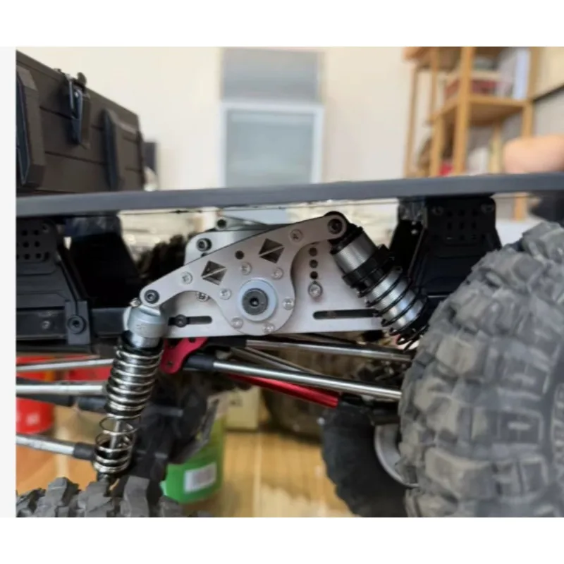 1/8 Scale CROSSRC EMO XL XL3  RC Crawler Progressive Rocker Arm Suspension Metal Upgrade Parts for Non-Destructive Installation