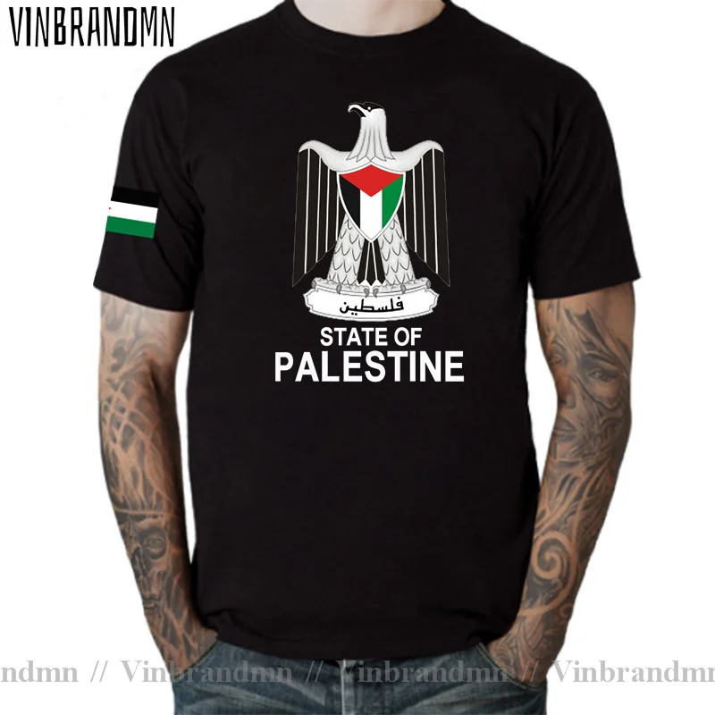 State of Palestine Palestinian T Shirt New Fashion Jerseys Nation Team 100% Cotton Tshirt Country Flag Tees Sporting Gyms PS PSE
