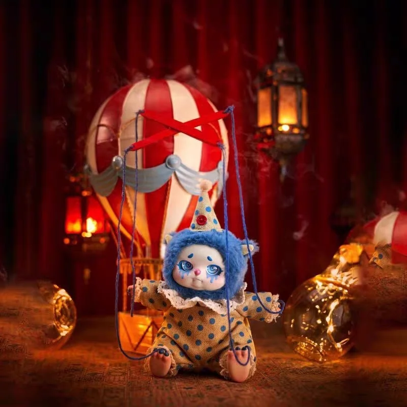سينو دريم لاند السيرك سلسلة أفخم صندوق أعمى اللعب لطيف عمل أنيمي الشكل Kawaii صندوق غامض نموذج مصمم ألعاب الدمى الهدايا ﻿