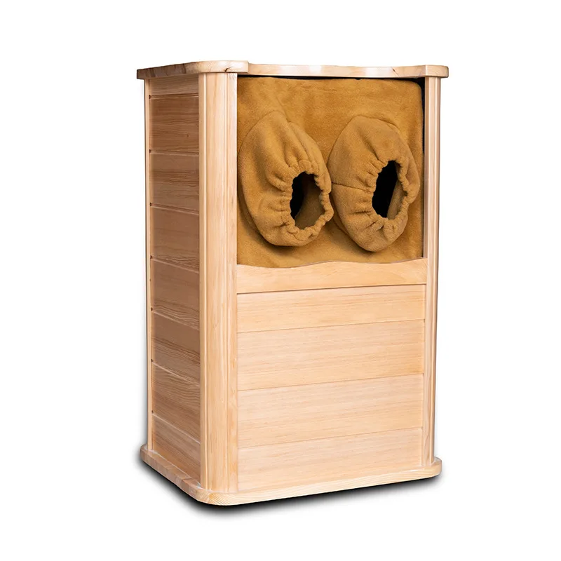 

Graphene carbon crystal plate Far infrared hemlock wood foot therapy bucket Automatic massage foot bath bucket 132 tourmalines