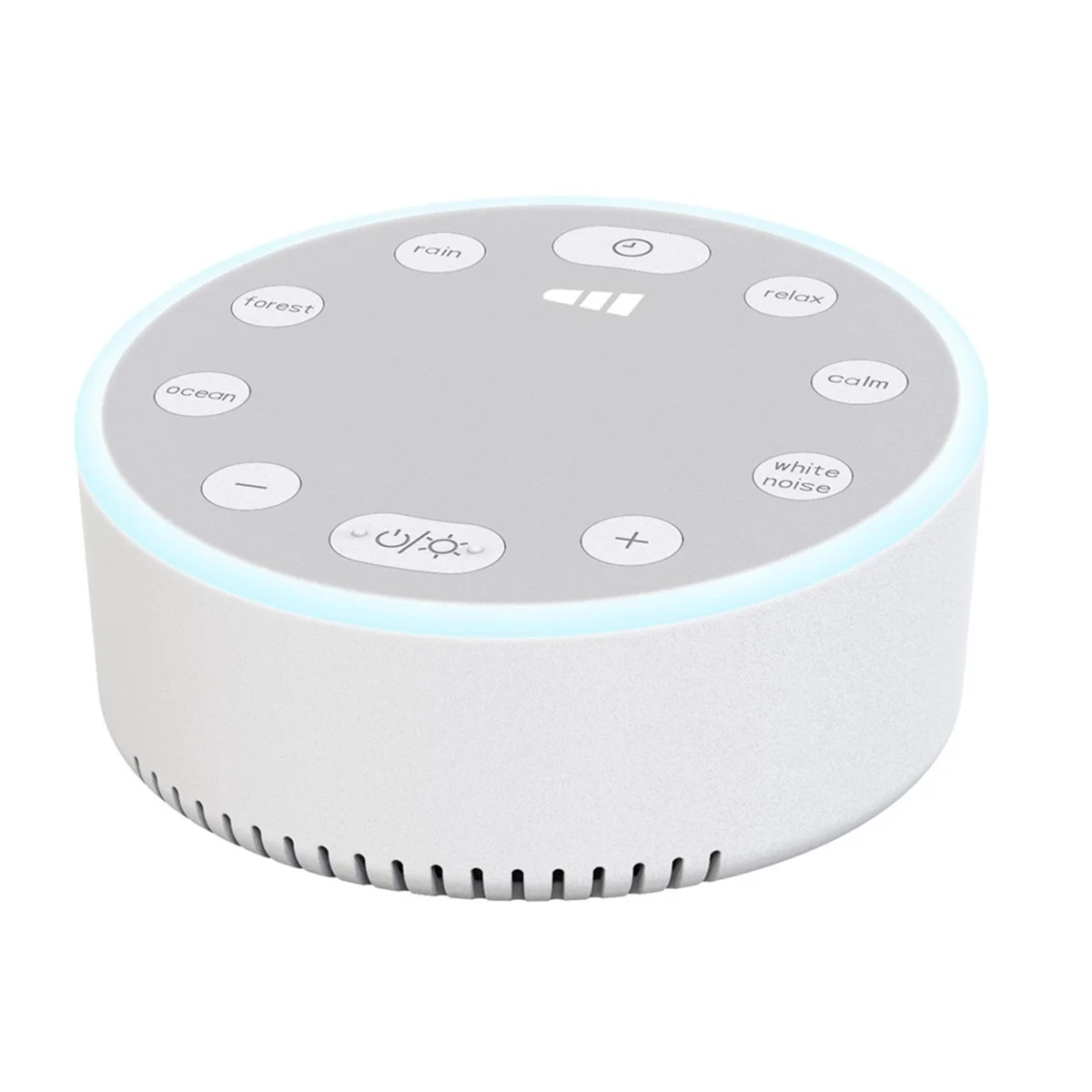 Baby White Noise Machine USB Rechargeable White Noise Sound Machine Baby Sleep Sound Player Night Light for Home Office