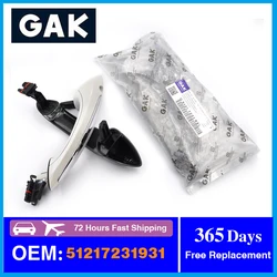 GAK Brand New 51217231931 For BMW F07 F10 F06 F11 F01 F03 F04 Front / Rear Left / Right Door Handle Keyless Go 51217231932