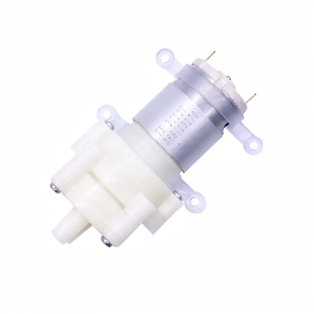 Durable R385 DC Diaphragm Pump Micro Water Pump For Tea Maker Aquarium Cycle Cooling System Efficient Mini Liquid Dispenser
