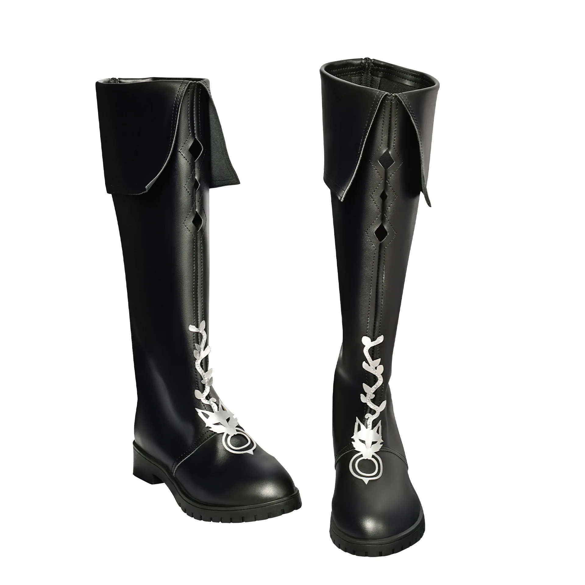 Lappland the Decadenza Boots Cosplay Shoes Anime Halloween Role playing props for Game