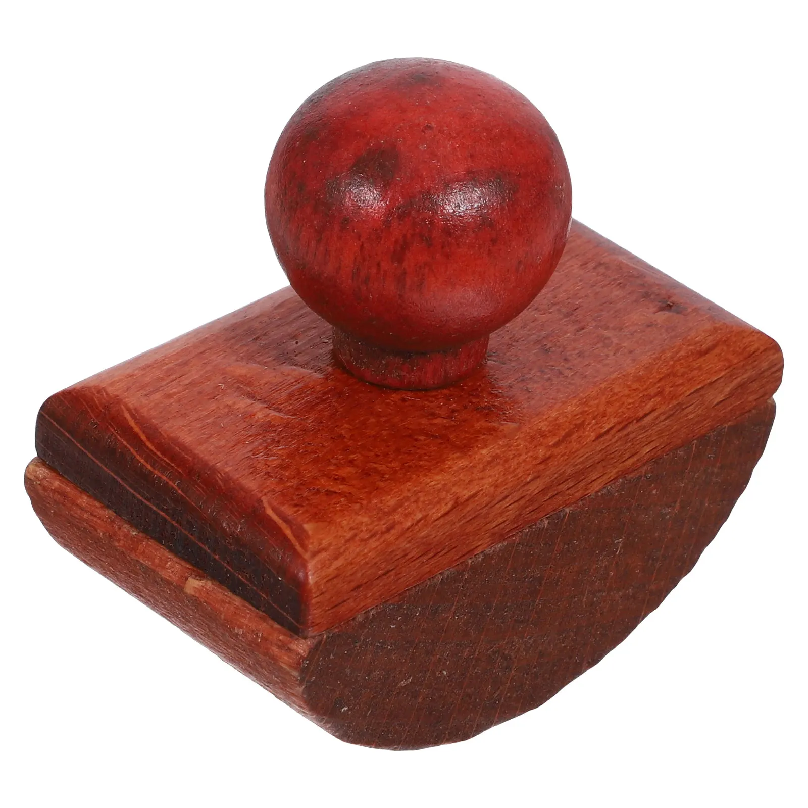 Assorbitore di inchiostro assorbente a bilanciere in legno per la scrittura di calligrafia, strumento da scrivania portatile riutilizzabile, cancelleria per ufficio e scuola