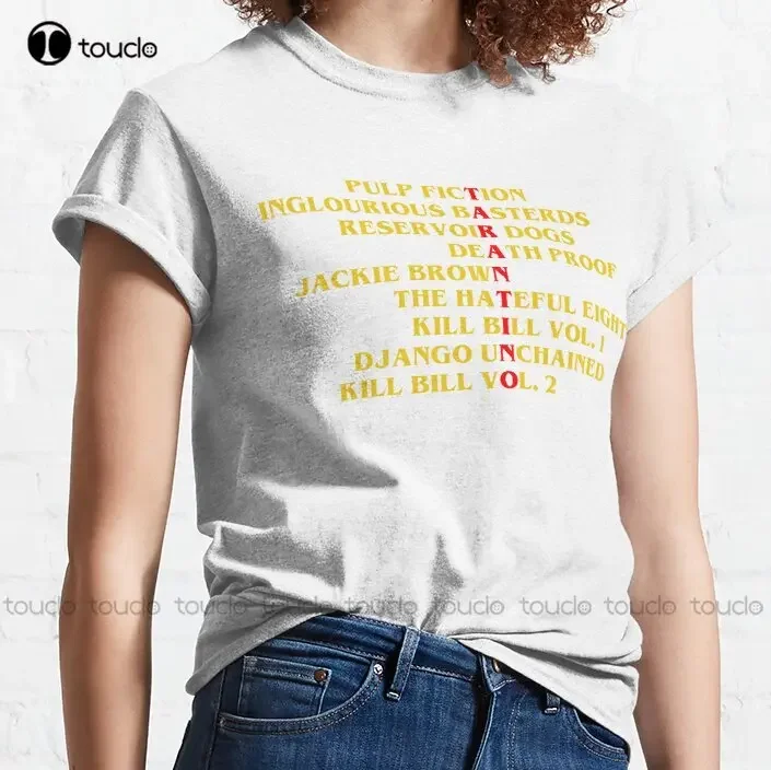 Quentin Tarantino Films Trending T-Shirt Oversized T Shirts Digital Printing Tee Shirts Fashion Creative Leisure Funny T Shirts
