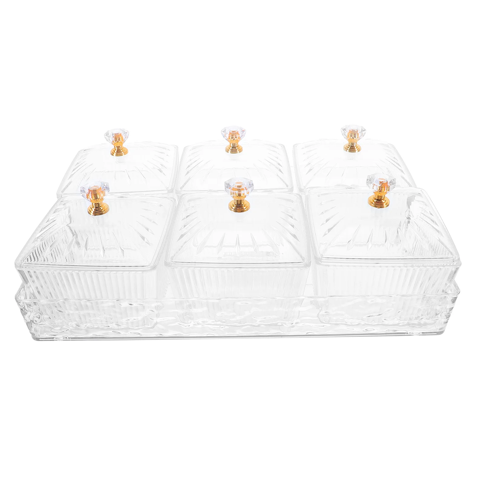 

Candy Platter Snack Tray Divided Serving Dish Dry Fruits Nuts Plate Food Service Trays Fruit Holder Easy Clean Versatile Use