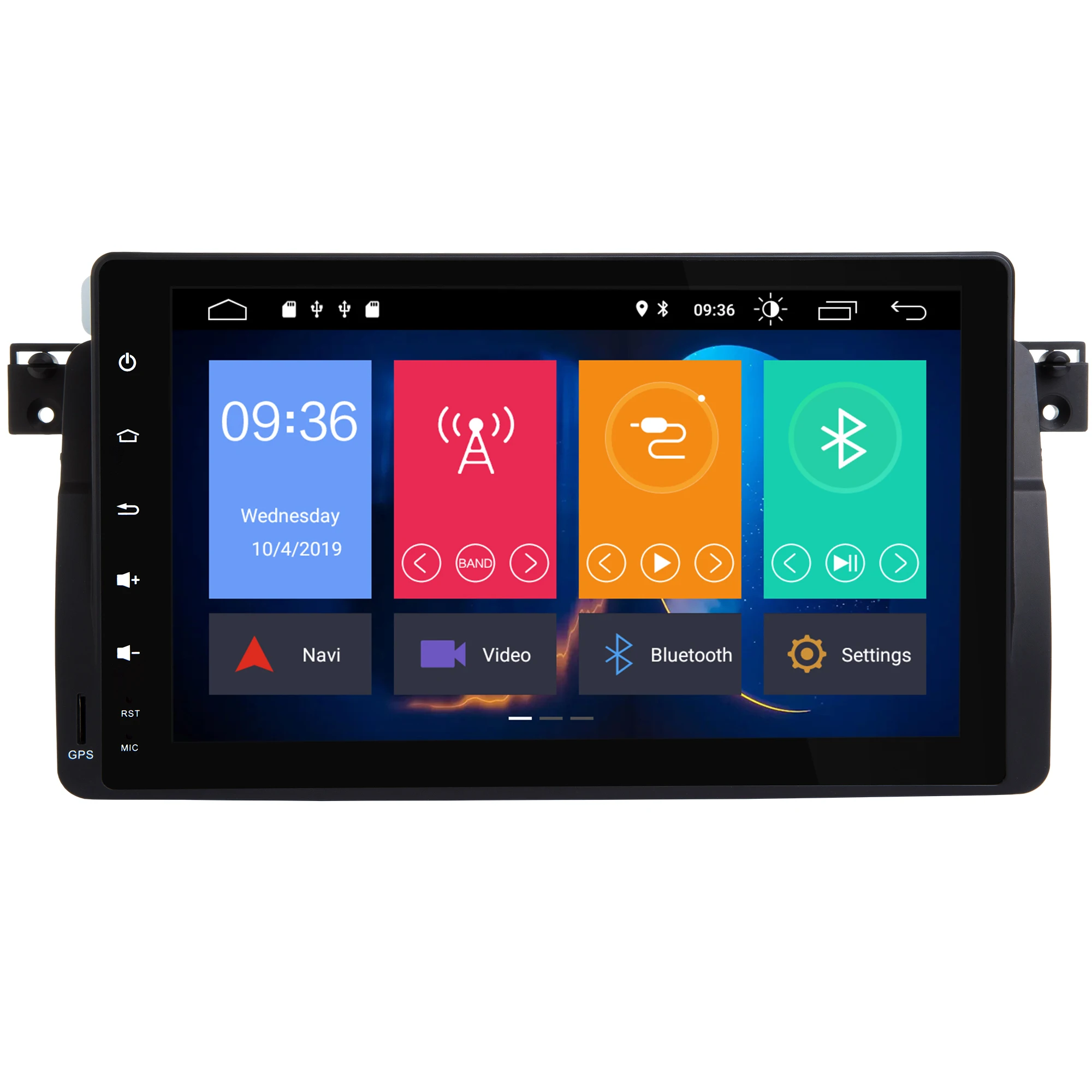

Android car radio for BMW E46 Rover 75 MG ZT stereo screen Carplay Bluetooth GPS Navigation FM radio 9’ [2+16G]