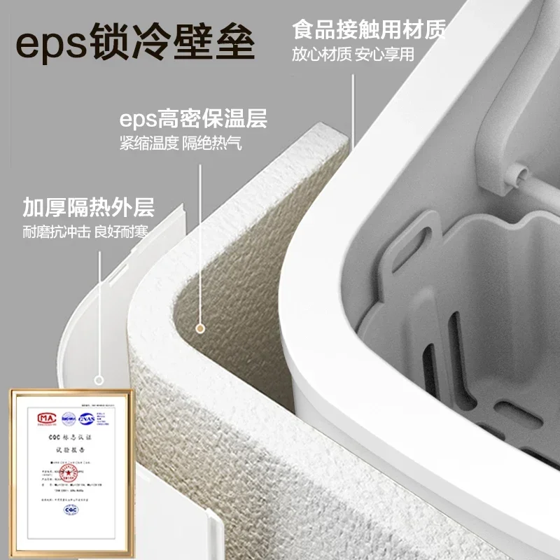 NewMidea Ice Machine Outdoor Home Dormitory Student Mini Round Low Power Automatic Ice Cube Machine Ice Maker