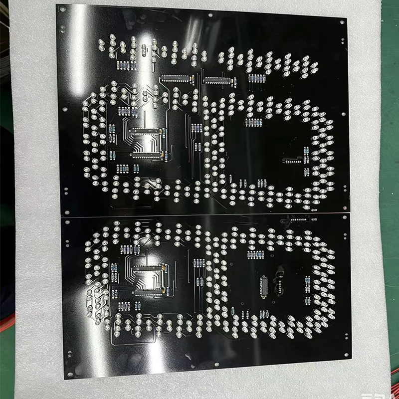 2 Digits Radar Speed Sign Display Panel Traffic Speed Radar Accessories for Outdoor Speed Board Replacement Parts