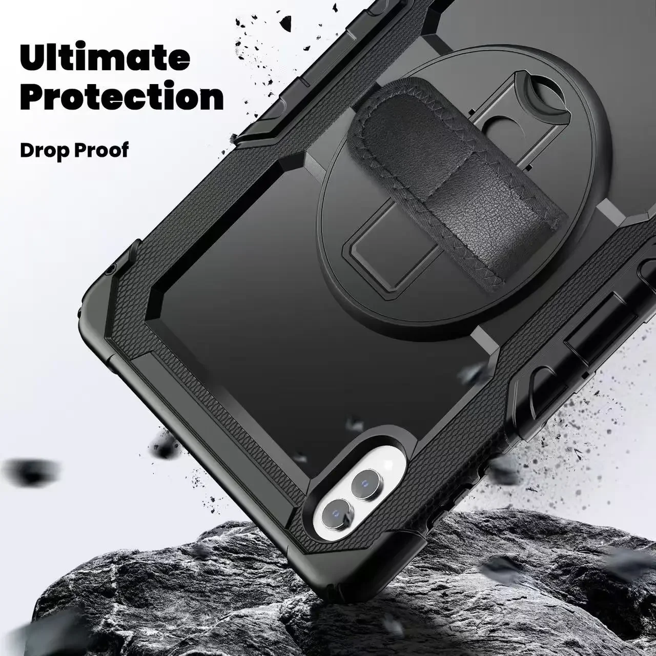 Shockproof Stand Case For Samsung Galaxy Tab S11 Ultra 2025 SM-X930/X936/X936B With Protective film Shoulder Strap Tablet Cover