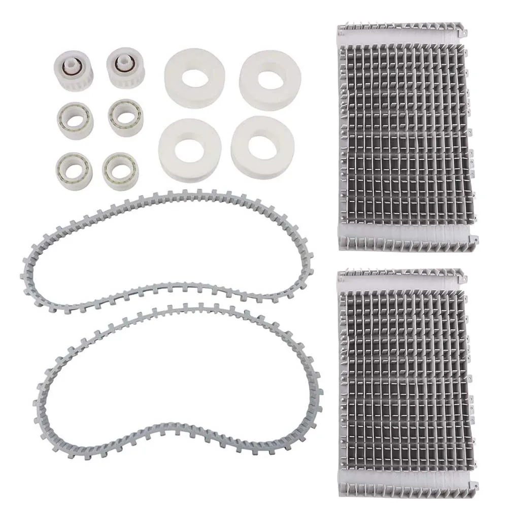 For Dolphin Pool Cleaner Maintenance Parts Kit Includes 9985006 R2 Drive Belts 6101611 R4 Climbing Wheels 6101641 R2 Brushes