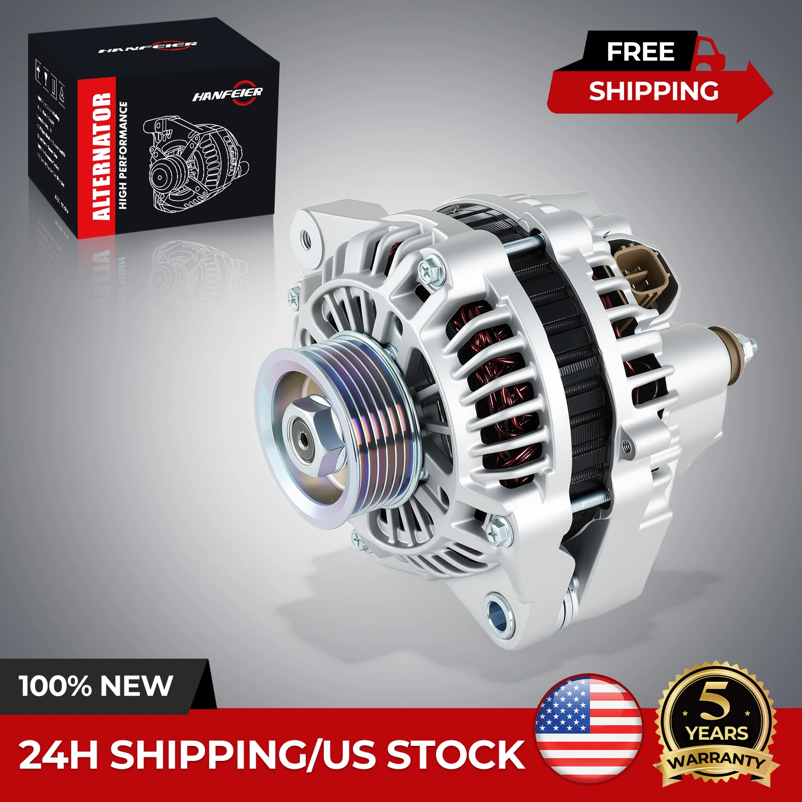 

Alternator for Honda Civic Acura EL 2001 2002 2003 2004 2005 31100PLM-A01 13893