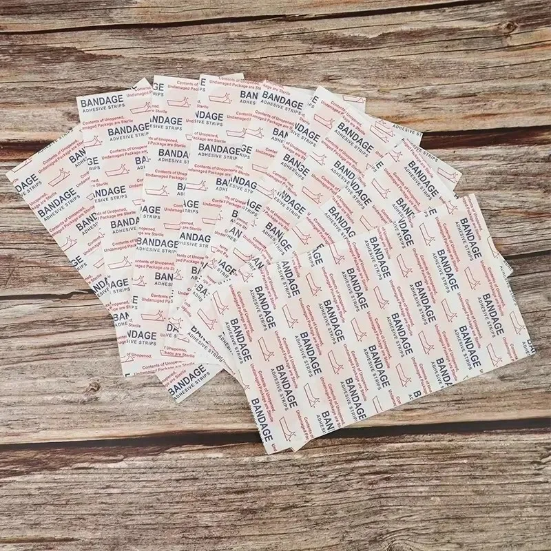 50-400PCS Breathable Band Aid Waterproof Bandage First Aid Wound Dressing Medical Tape Wound Plaster Emergency Kits Bandaids