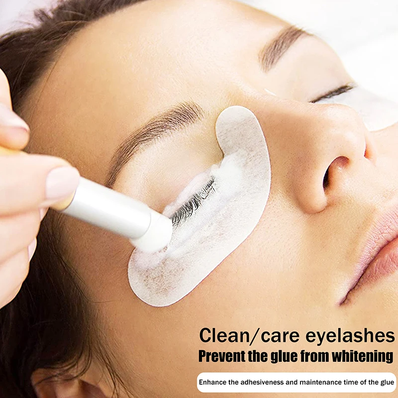 30/50/60Ml Wimper Extension Shampoo Mousse Valse Wimpers Lijm Accessoires Lash Cleaning Foam Geen Stimulatie makeup Tools