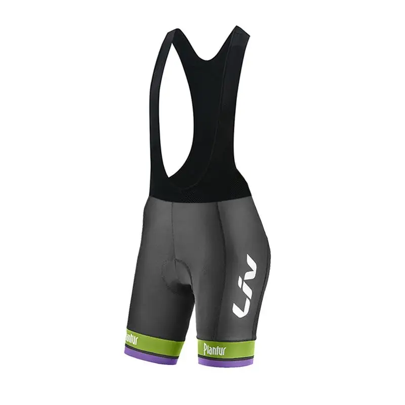 LIV ,mulheres calções de ciclismo esportes padrão apertado bicicleta shorts almofada gel mtb feminino shorts equitação calças