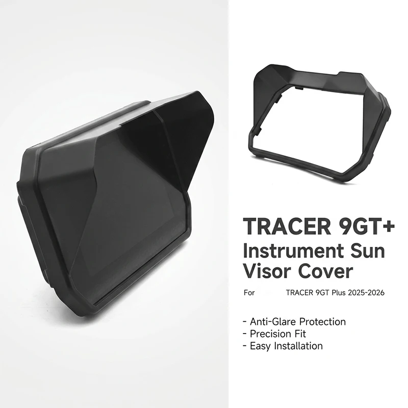 Image of Für TRACER 9GT Plus 2025 2026 UP Instrumentenabdeckung Sonnenschutz Armaturenbrett-Schutz Tachometer-Schutz Blendschutz
