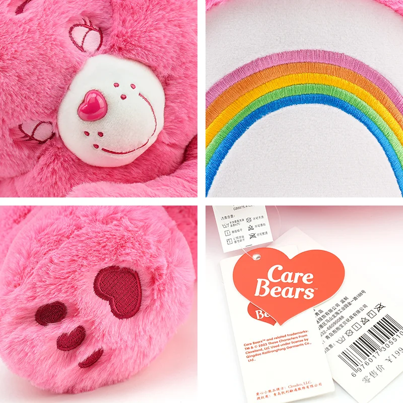 Kawaii نموذج جديد حقيقية CareBears الحب الدب ألعاب من القطيفة الدب وسادة غرفة الحلي هدايا عيد ميلاد الأطفال هدايا عيد الميلاد #5