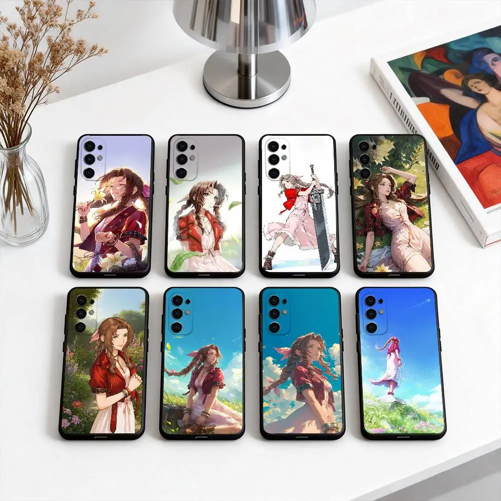 

Beauty G-Gainsborough A-Aerith Phone Case For Samsung S25,S24,S21,S22,S23,S30,Ultra,S20,Plus,Fe,Lite,Note,10,Black Cover