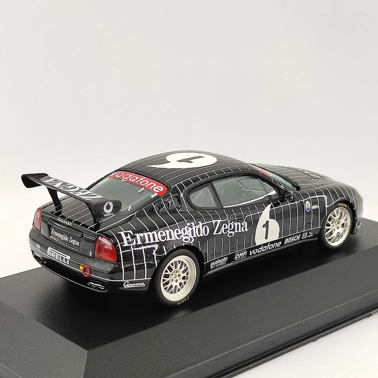 مقياس 1:43 مصنوع من خليط معدني مازيراتي تروفيو زيغنا # 1 ألعاب سيارات السباق نموذج كلاسيكي الحنين هدايا الكبار تذكارية عرض ثابت #4