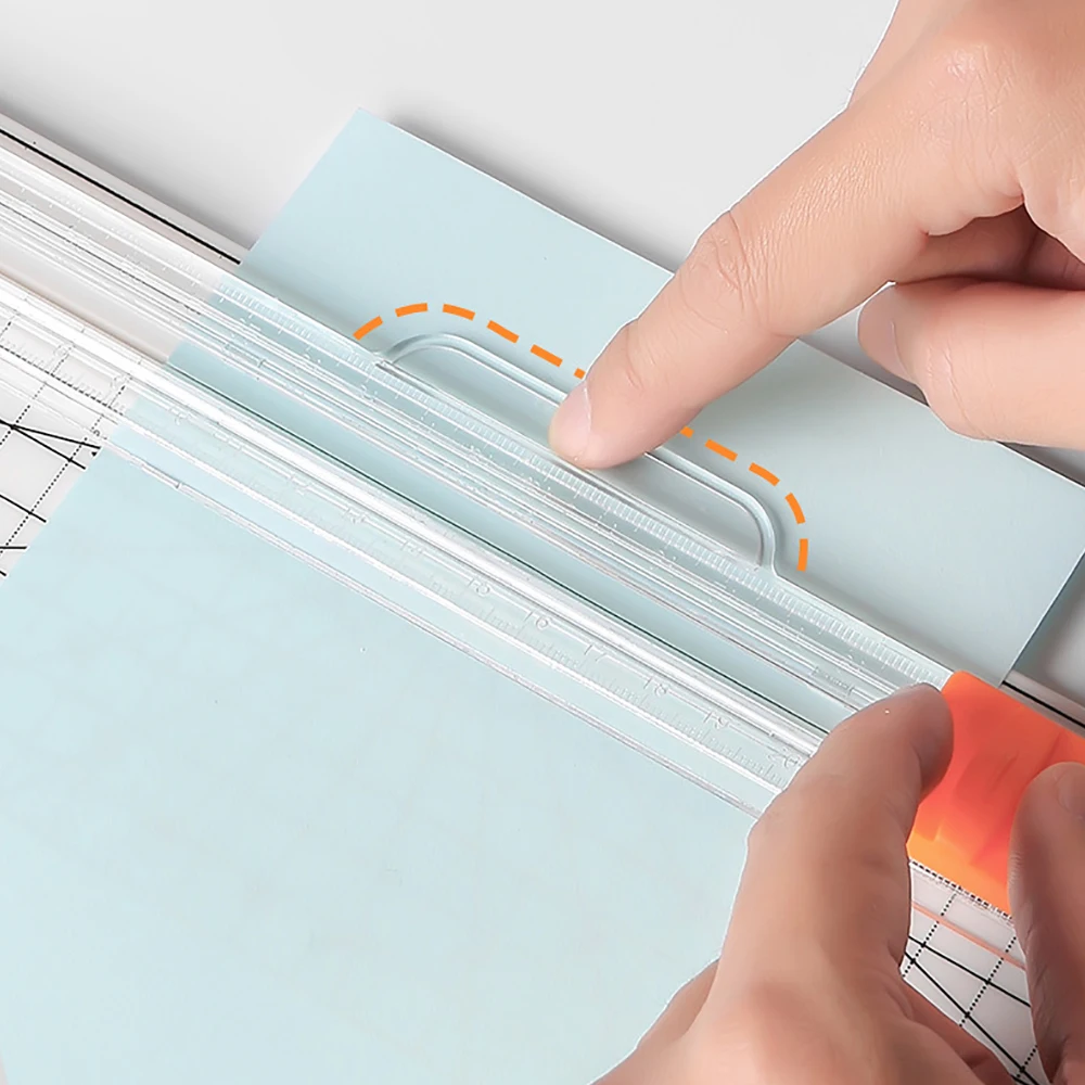 A4 Paper Cutter DIY Art Knife Office Tools Safety Protection Cutting Knife Photo Card Cutting Machine