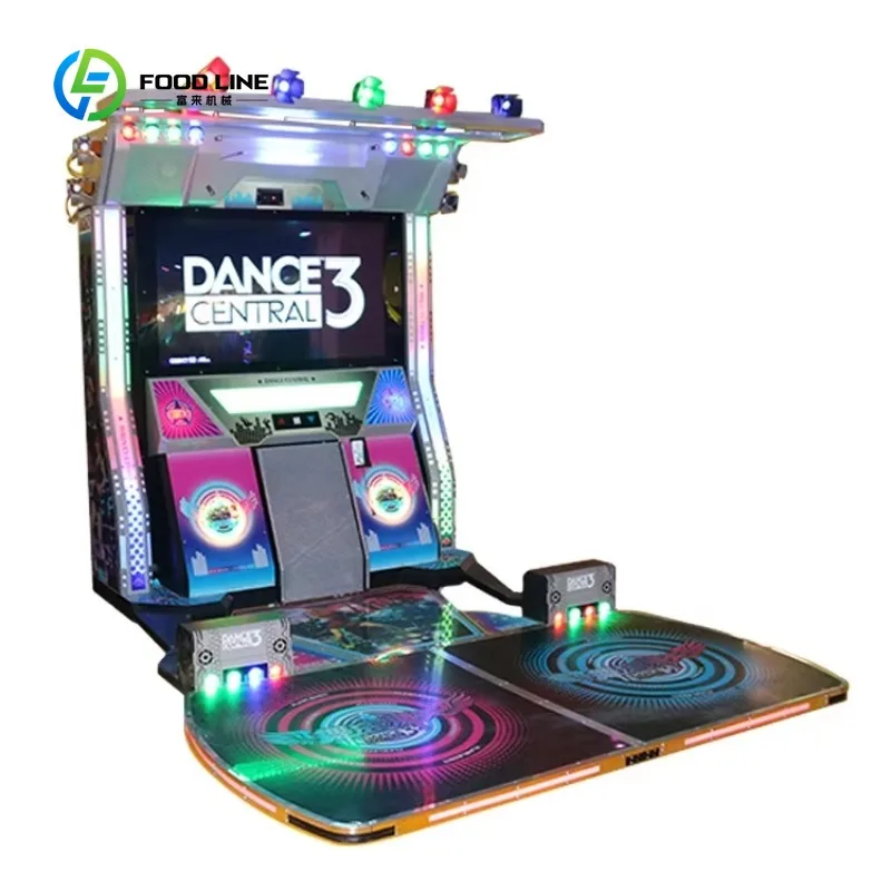 Customized 55LCD 2 Players Coin Pusher Game Machine Dancing Machine Just Dance Arcade Game Machine