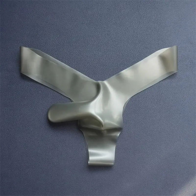 مثير الرجال ثونغ الفيل الأنف ملخصات اللاتكس فصل JJ حفرة ملهى ليلي سيسي سراويل BF G سلاسل الملابس الداخلية