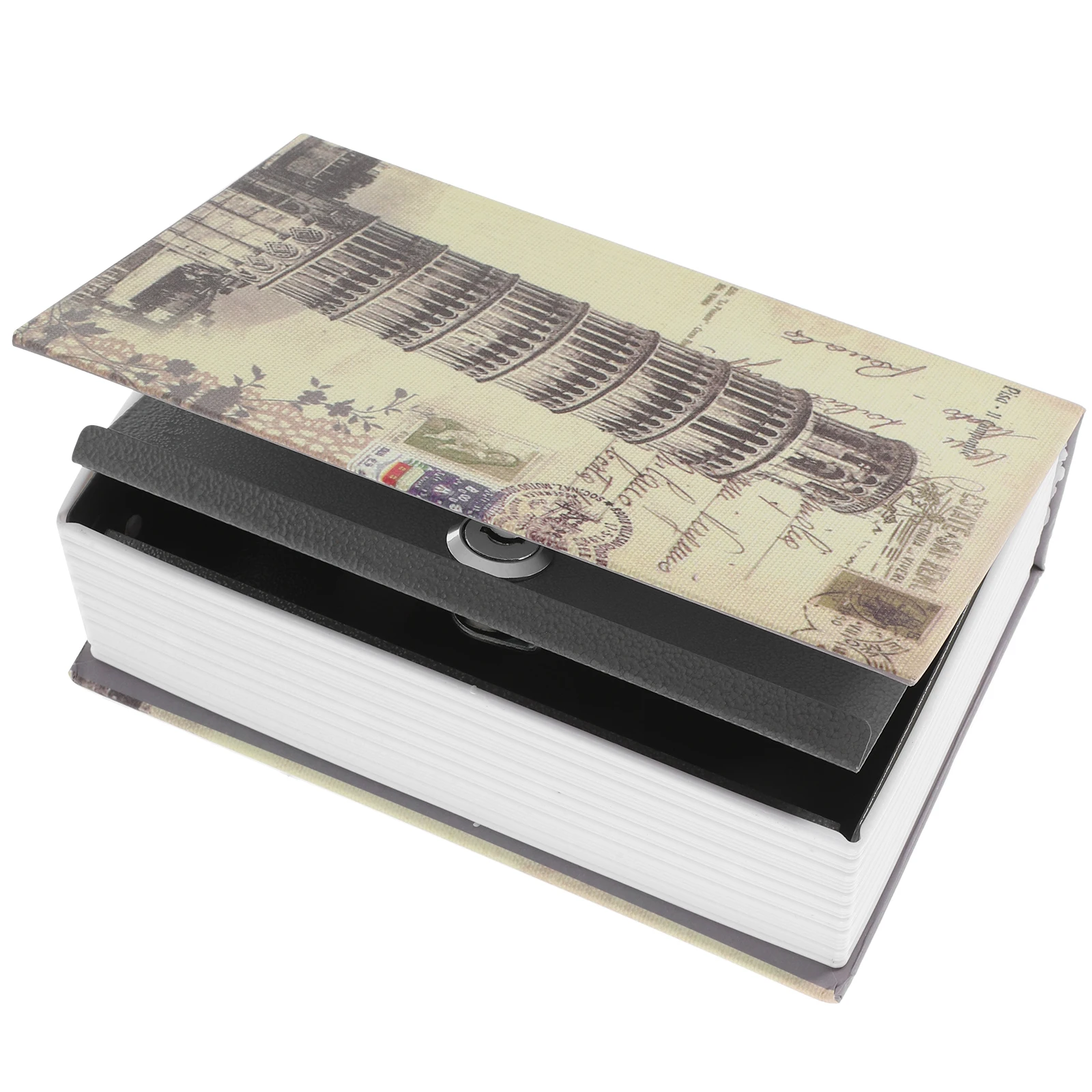 

Simulation Book Safe Key Lock Storage Box Decorative Fake Mini Bins Dictionary Hidden Safe Jewelry Cash Keepsake Secret Storage