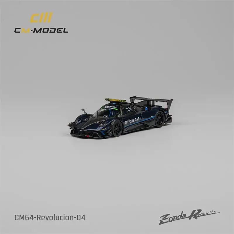 CM MODEL 1:64 Zonda Revolucion SafeCar Dark Blue Diecast Model Car