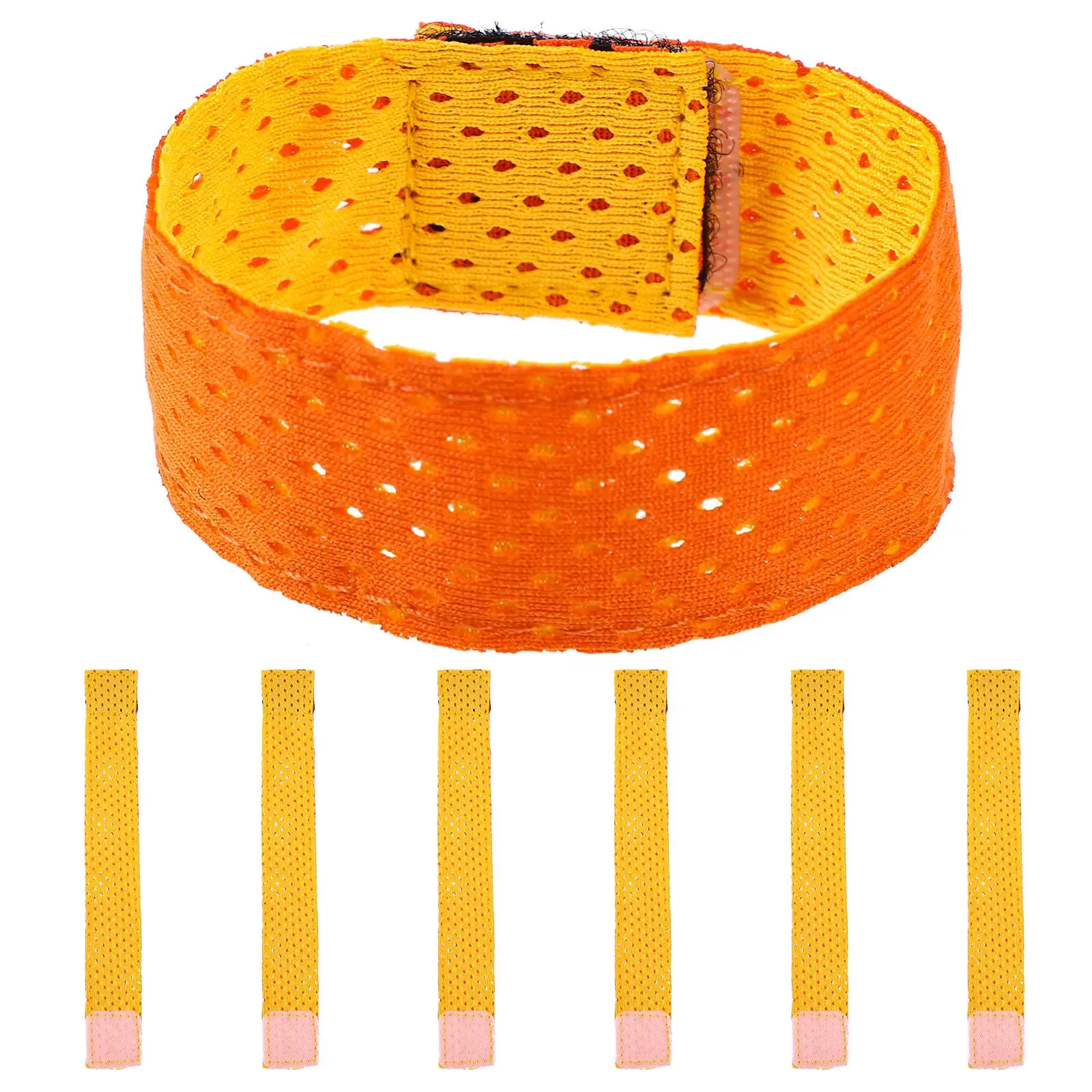 

6 Pcs Shoulder Straps Anti-slip Adjustable Sleeve Holders for Sports Jerseys Baseball Softball Sports Sleeve Ties Cycling