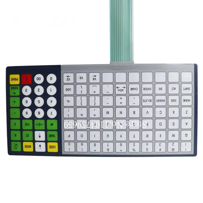 10pcs/lot Brand New Keyboard BCOM English Version for Mettler Toledo bCom Label Balance Key Sheet and Internal Circuitry