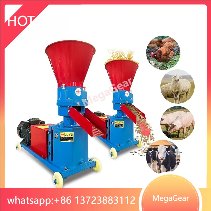 Máquinas manuales de procesamiento de alimentos para asar, ovejas, cabras, conejos, animales, para alimentación de Fram, fabricante de pellets, precio de la máquina