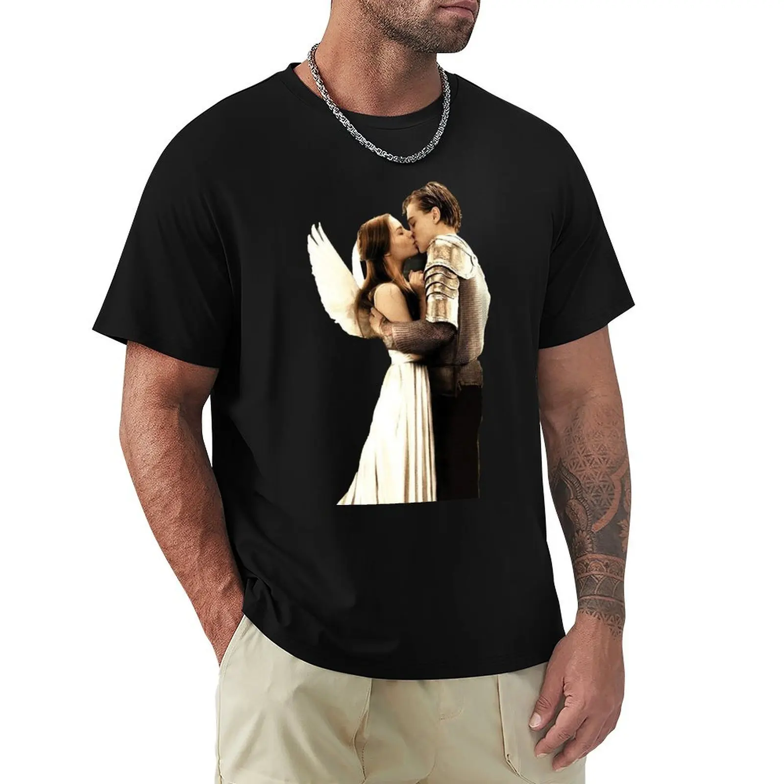 Romeo and Juliet movie 1996 T-Shirt Holiday Casual Short Sleeve Top